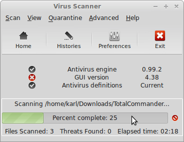 ClamAV Virus Database Update